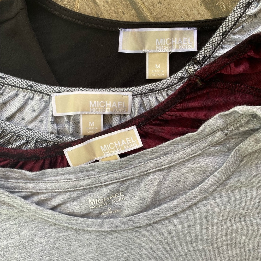 Women’s Michael Kors shirt lot (M)